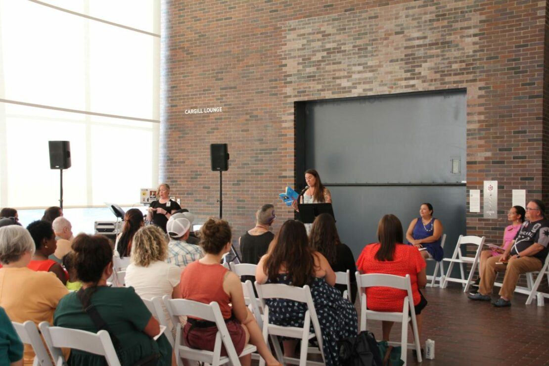 Go to The Minnesota Daily: Native authors showcase their creative works at the Walker Art Center