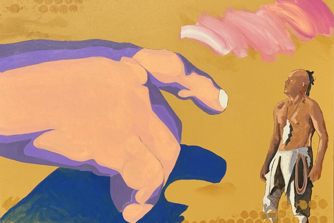 Go to MINNPOST: Frank Buffalo Hyde: AL·TER·NA·TIVE at All My Relations Gallery